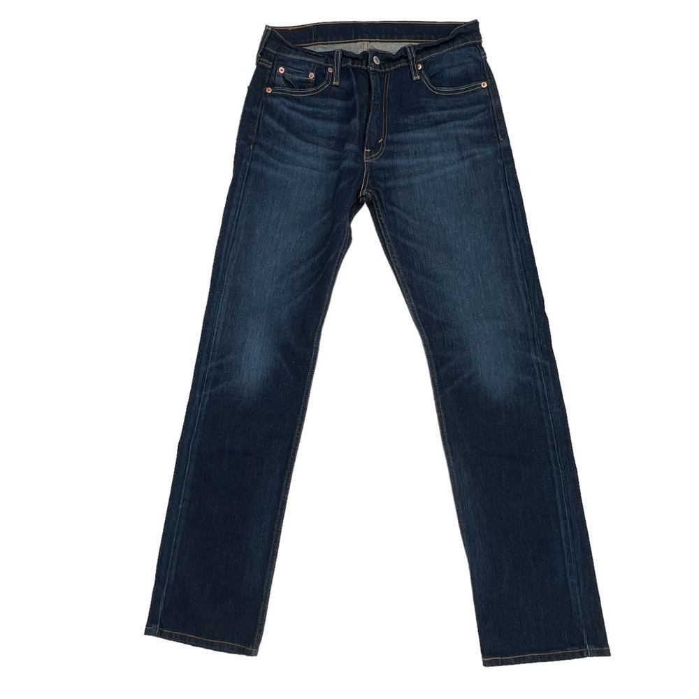 Levi's 513 Slim Straight Leg Stretch Denim Jeans Size 30 x 32 Men's